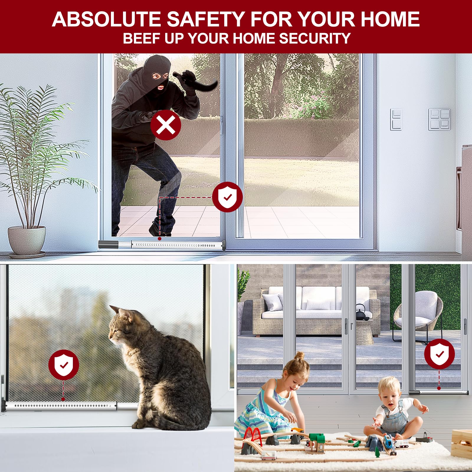 AceMining in use with child and pet showing peace of mind at home