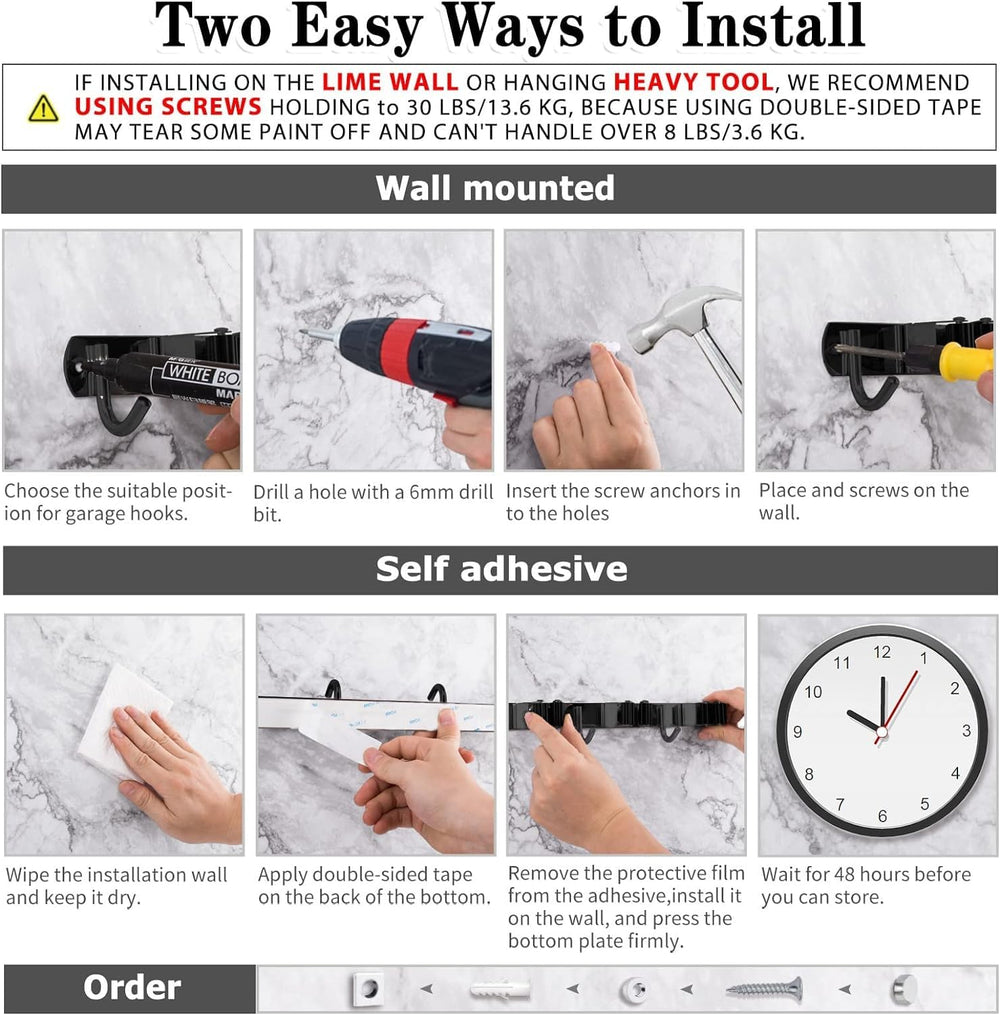 AceMining mounted in a garage showing organized space and easier tool retrieval