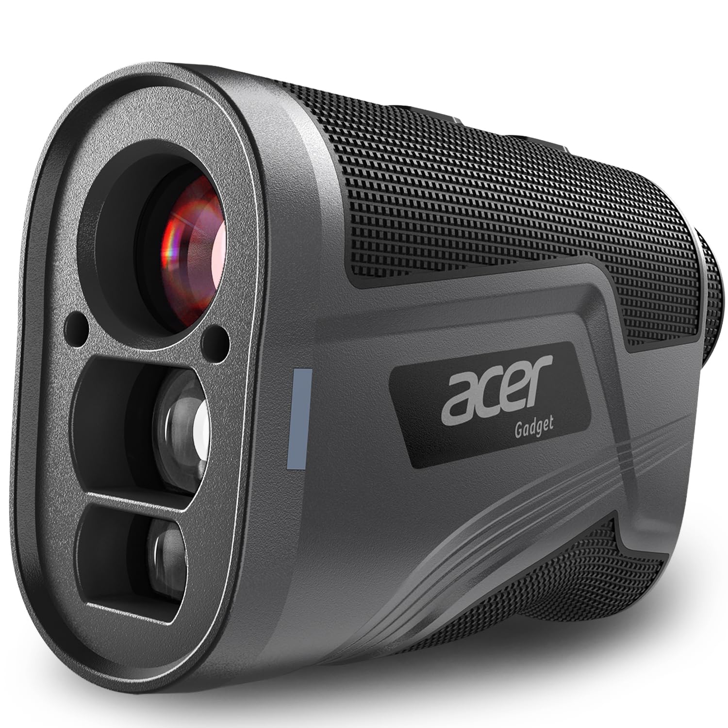 Acer front view showing compact rangefinder and ergonomic grip for steady aiming