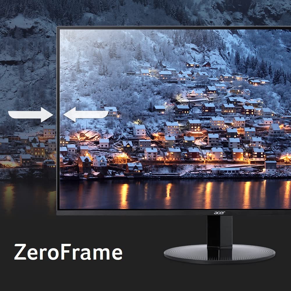 Acer KB220Q playing HD video to show smooth playback and clear colors