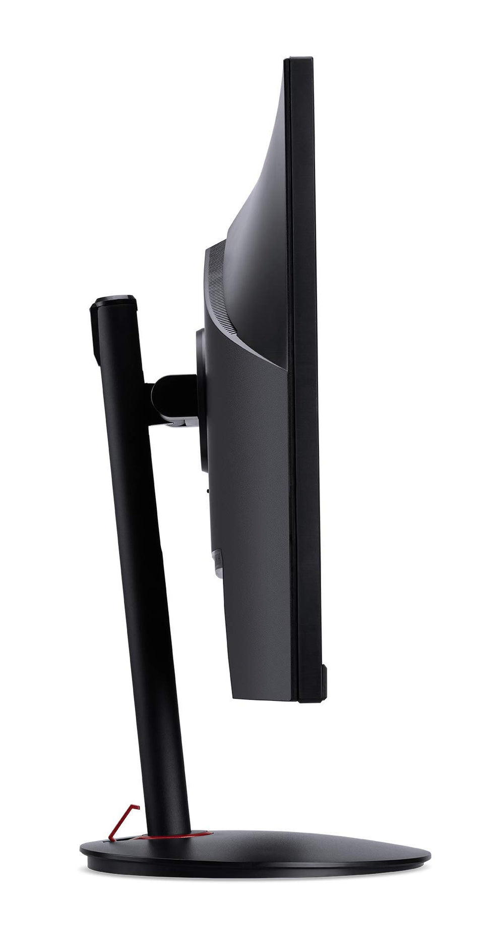 Acer Nitro XV272U included cables and packaging laid out to show ready-to-use setup