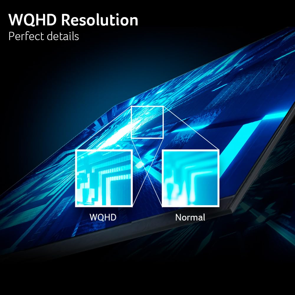Acer Nitro XV272U side profile emphasizing ergonomic stand and space-saving design benefits