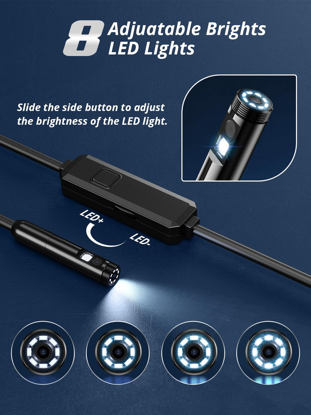 Acoath connector set with Lightning USB-C and Android for device compatibility