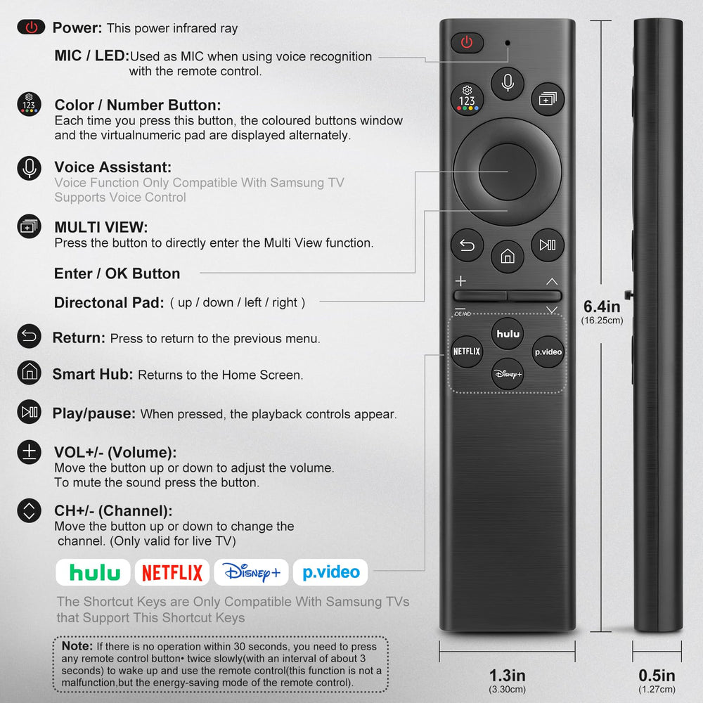 Acoyer remote on living room couch showing effortless TV navigation