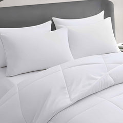 Acteb close-up of polyester cover texture highlighting breathability and skin-friendly feel