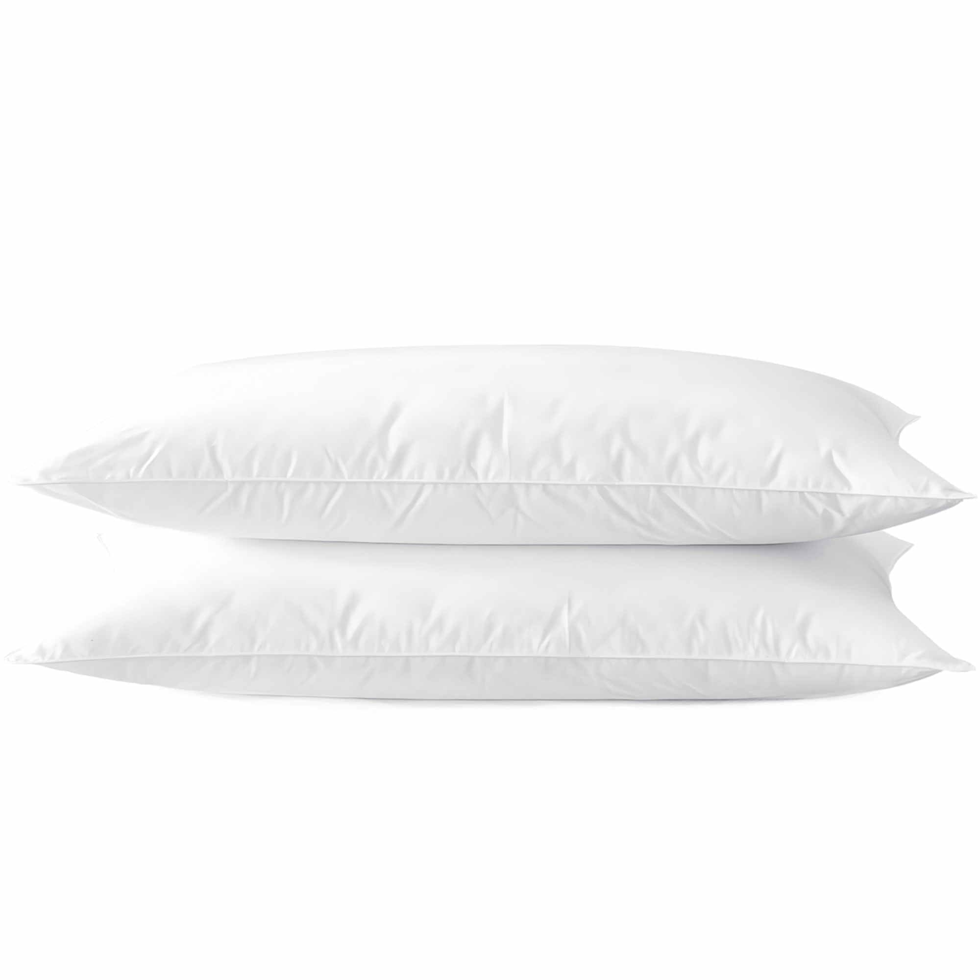 Acteb front packaging showing 2-pack standard pillows and clear benefit of tidy presentation