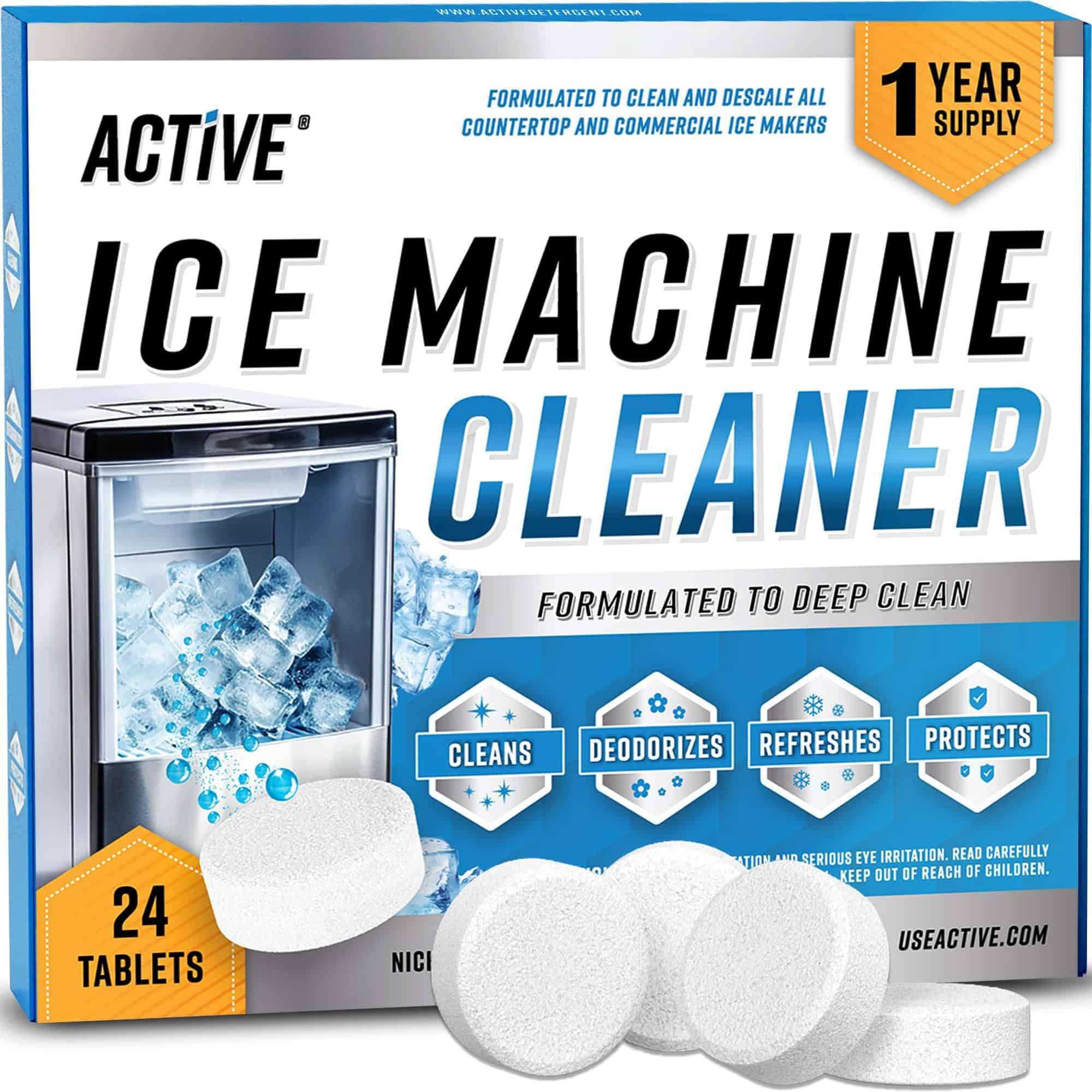 ACTIVE front packaging showing 24 tablets and clear labeling for year supply