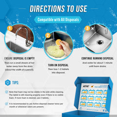 ACTIVE packaging label displaying ingredients and compatibility info