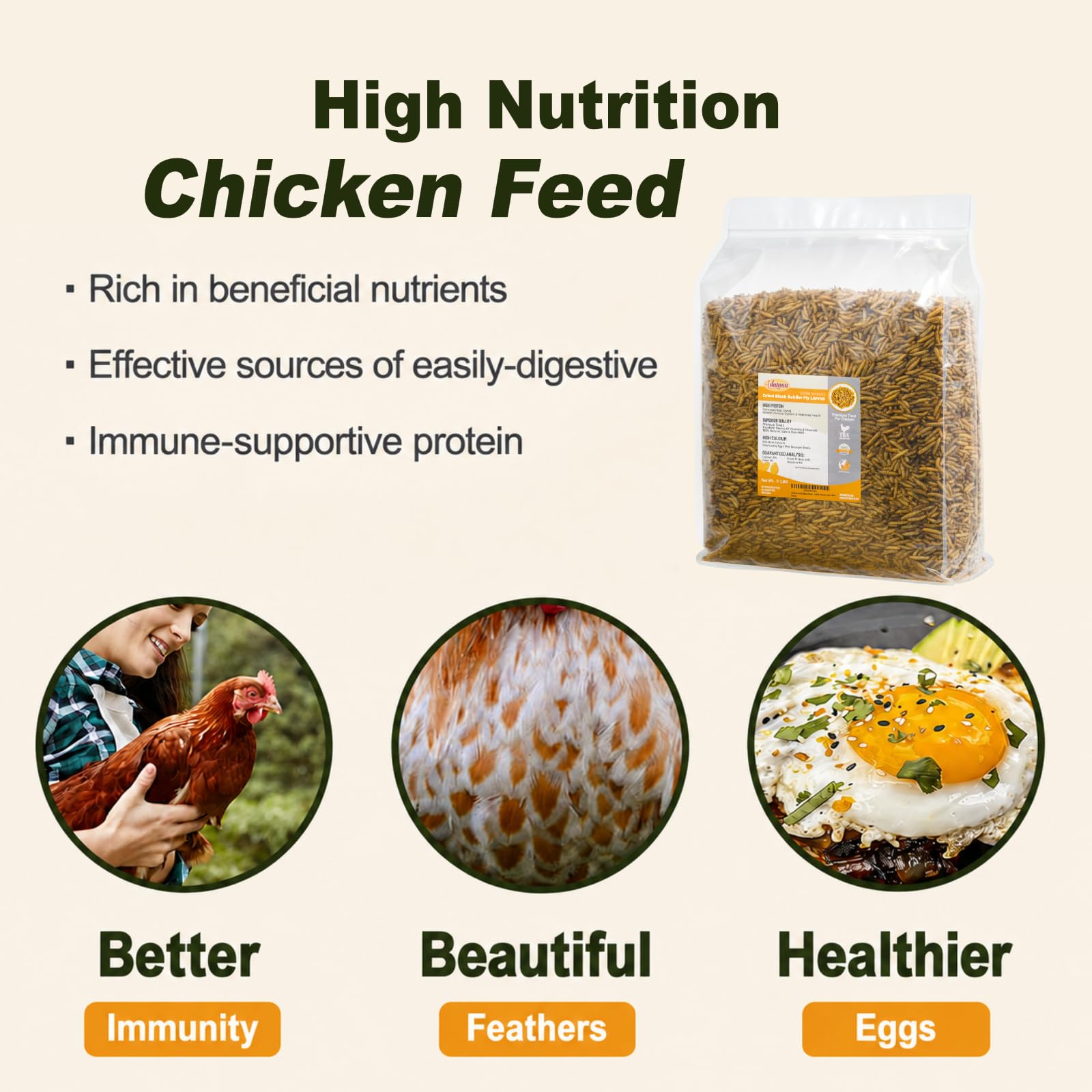 Adaman label close-up showing nutritional info and calcium benefit