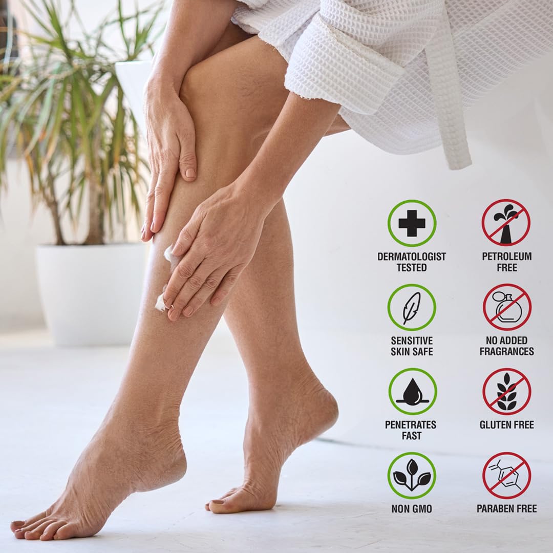 Adamia pump dispensing lotion demonstrating easy application and control