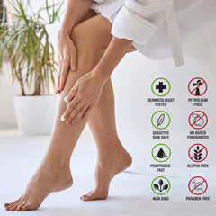 Adamia pump dispensing lotion demonstrating easy application and control