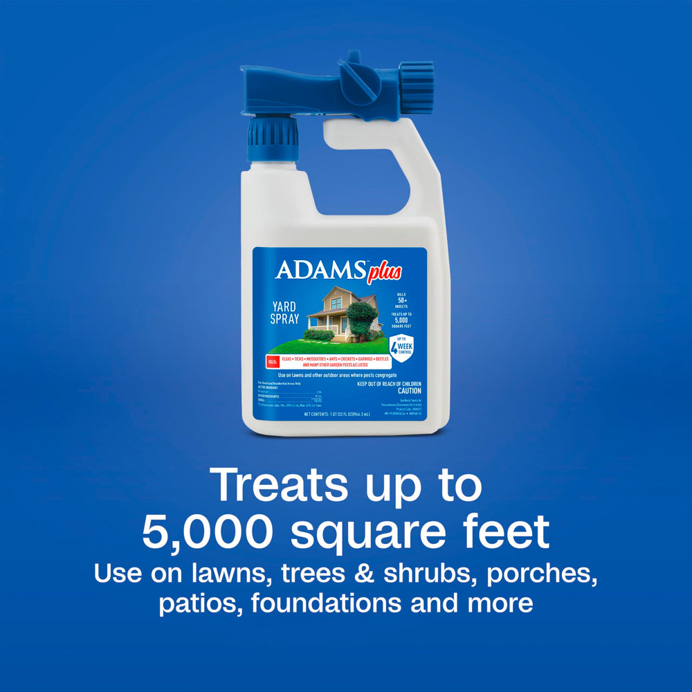 ADAMS close-up label with ingredient and usage instructions for confident application