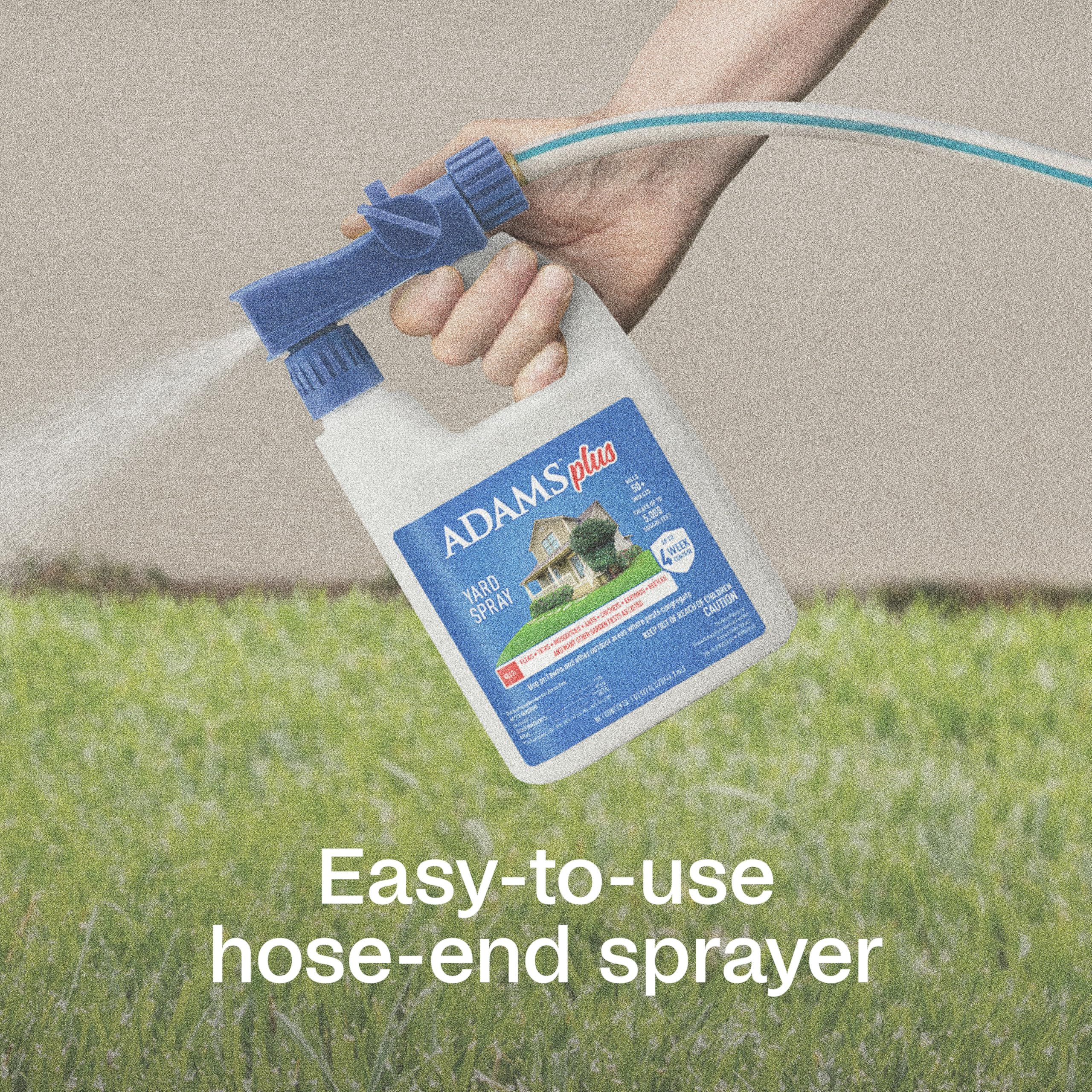 ADAMS targeted spray at shrub base reducing hiding places and lowering pest risk