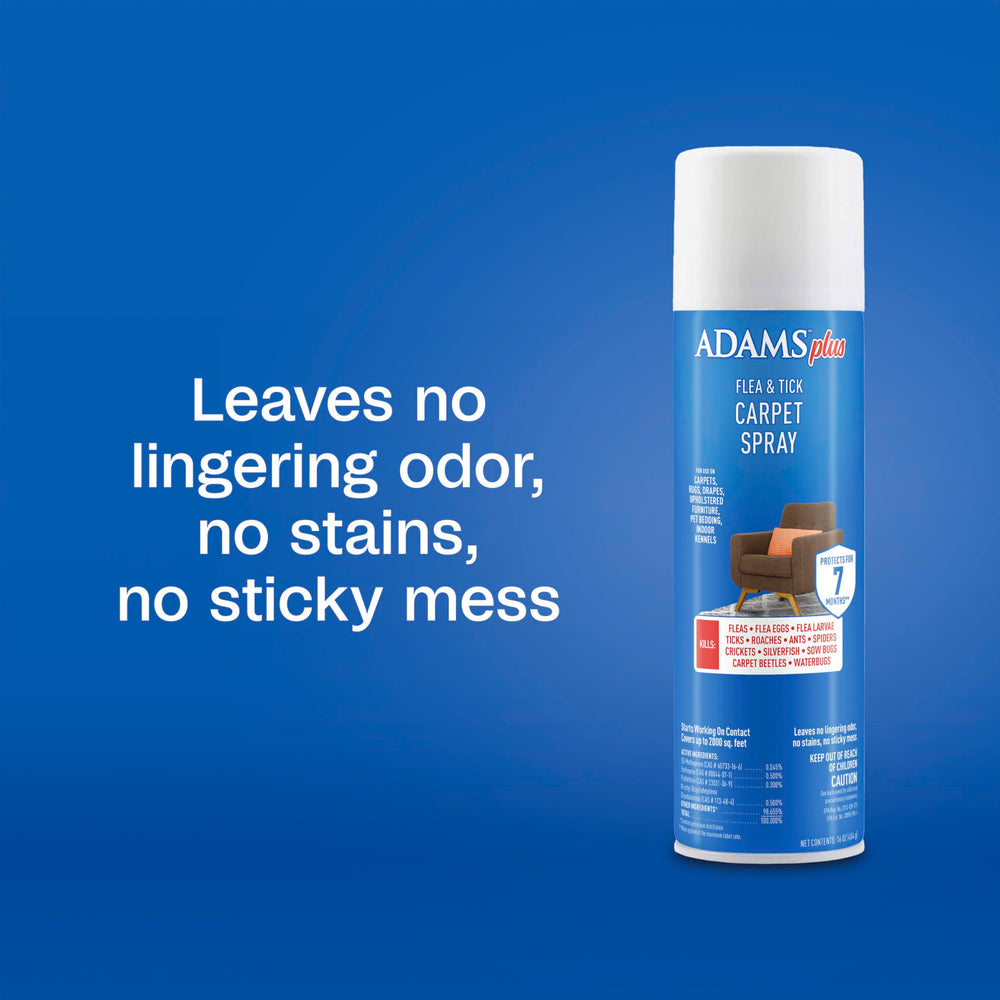 ADAMS being applied to upholstery protecting pet resting areas