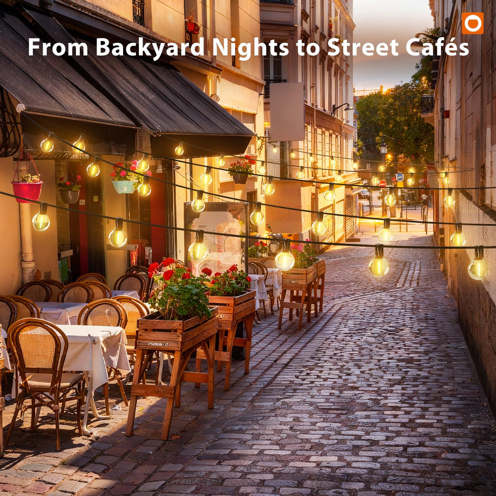 addlon backyard party scene illustrating mood lighting and guest enjoyment
