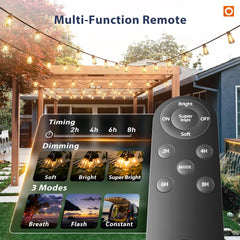 addlon remote control with buttons for modes, brightness and timers