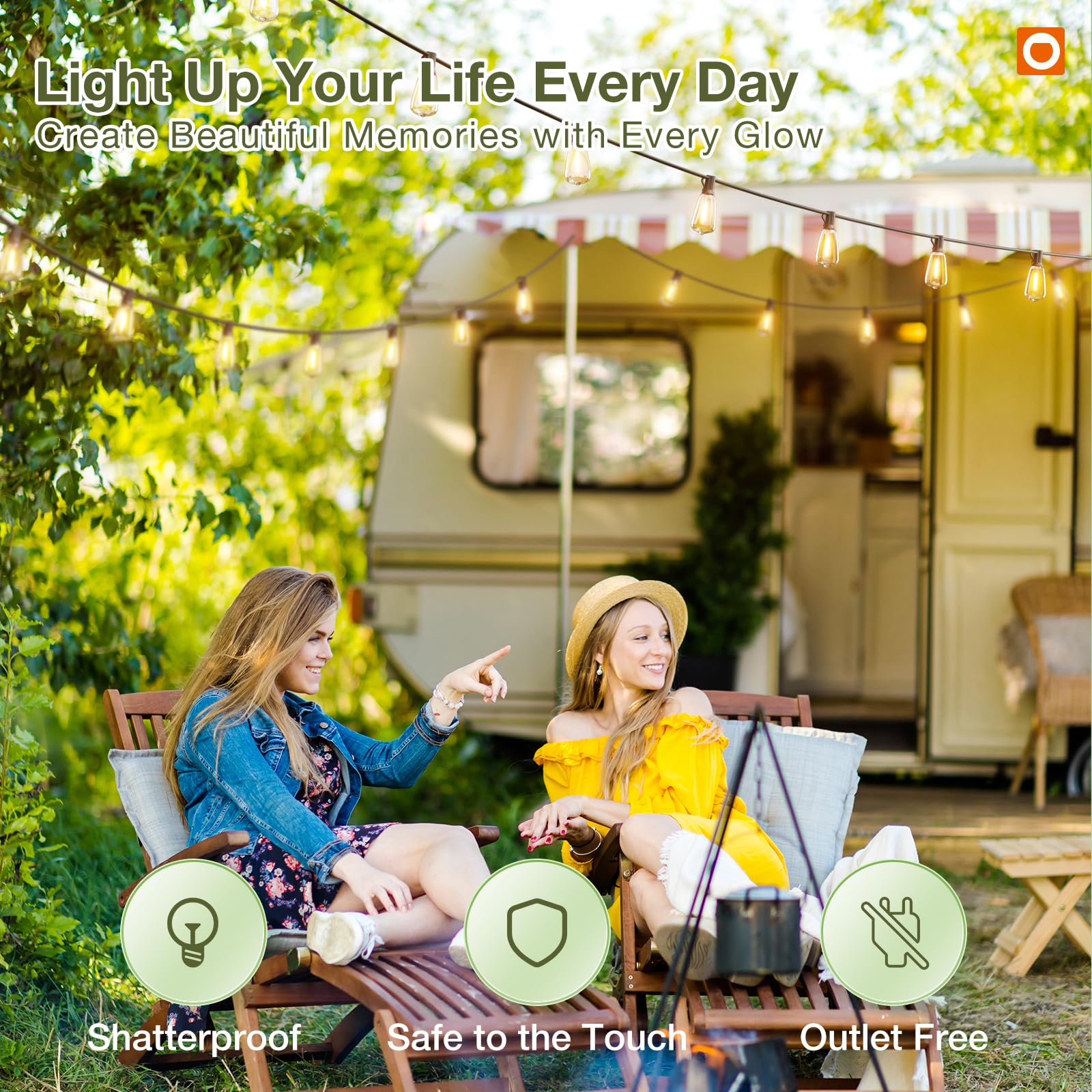 addlon remote control in hand showing brightness and mode convenience