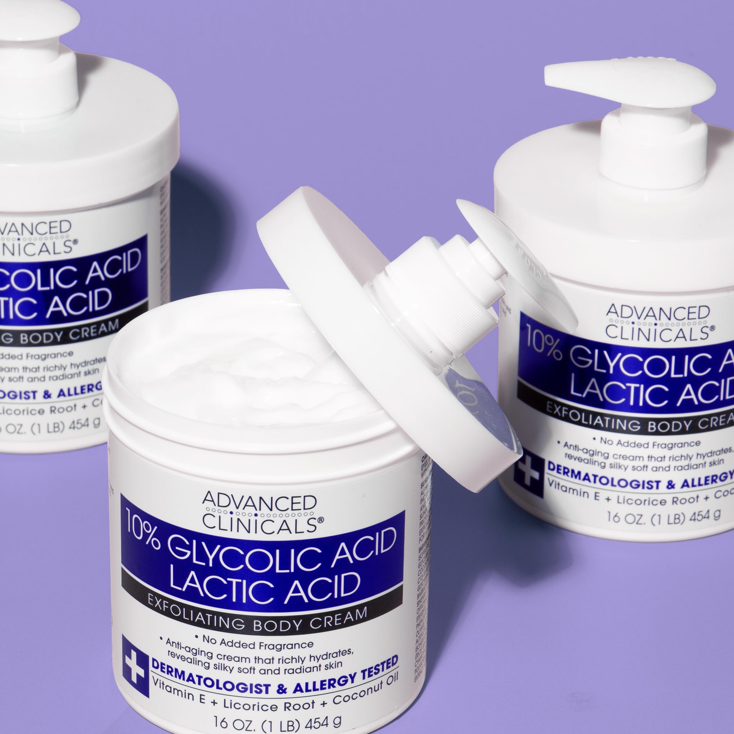 Advanced Clinicals nighttime routine in bathroom emphasizing evening use