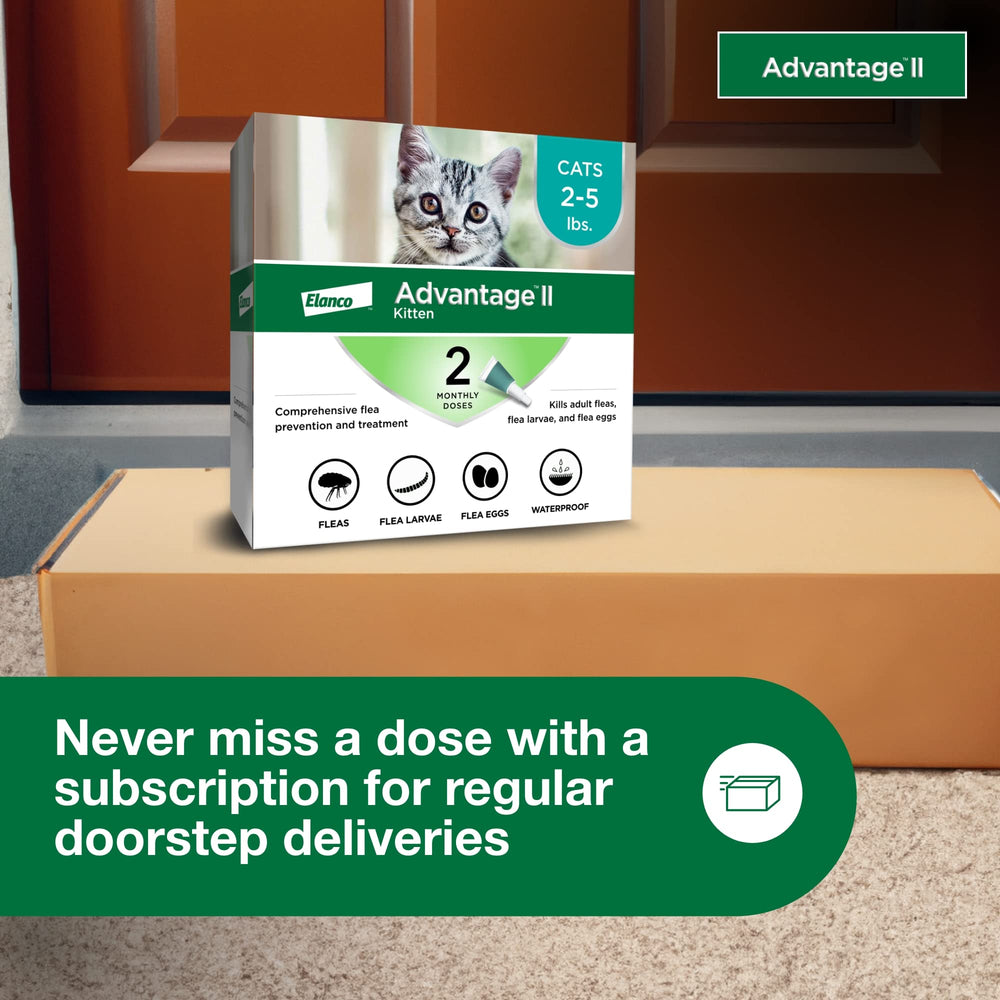 Advantage brand label detail showing usage instructions and safety info