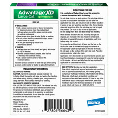 Advantage close-up applicator tip for precise, mess-free dosing