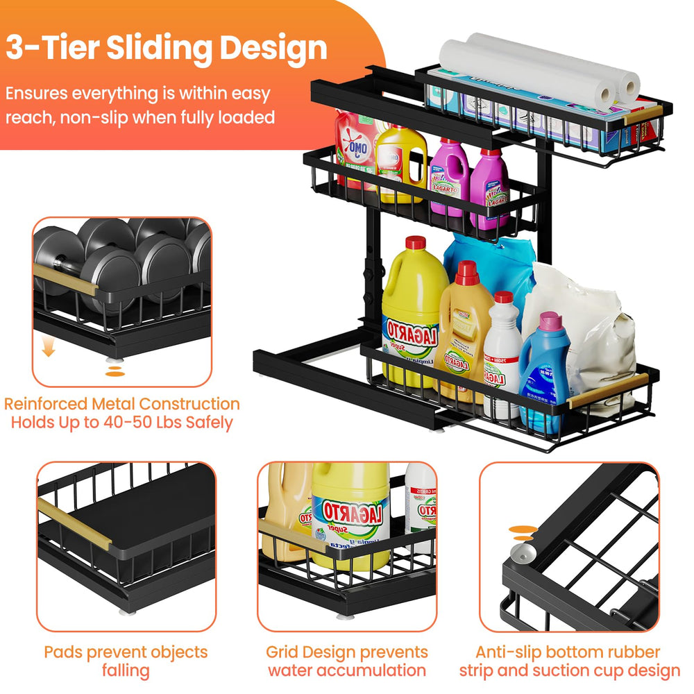 Aekenr height adjustment demonstration showing custom shelf spacing