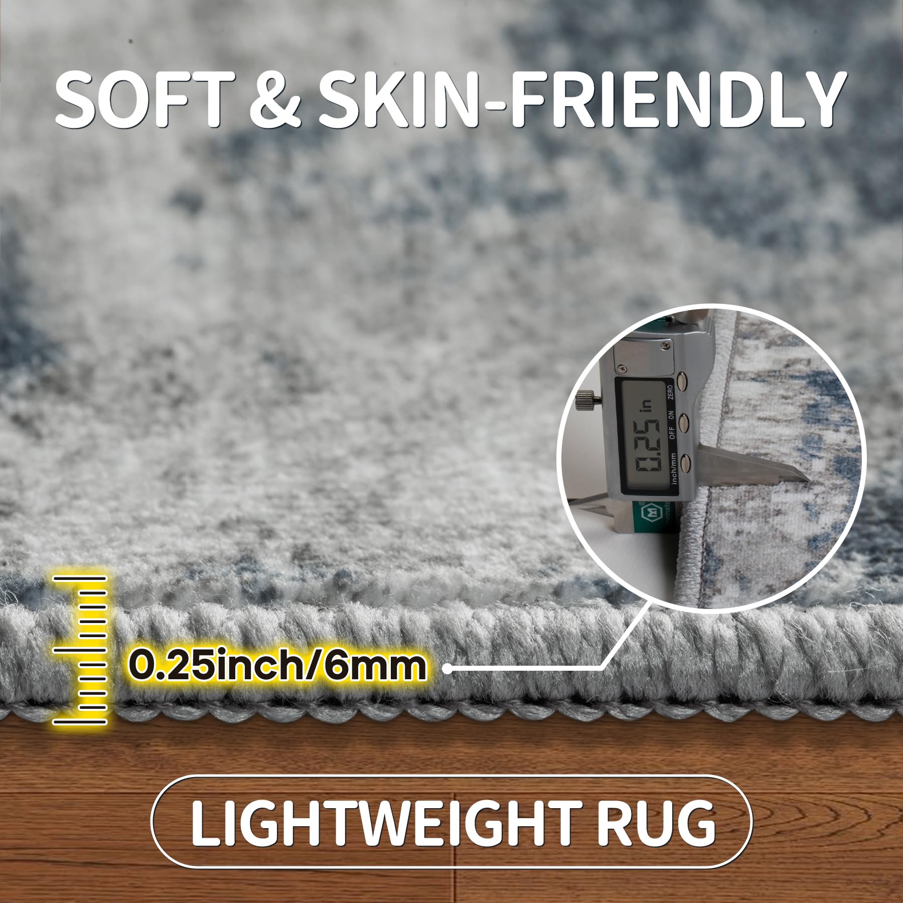 Aelenmu corner detail showing stitched edges and long-lasting finish