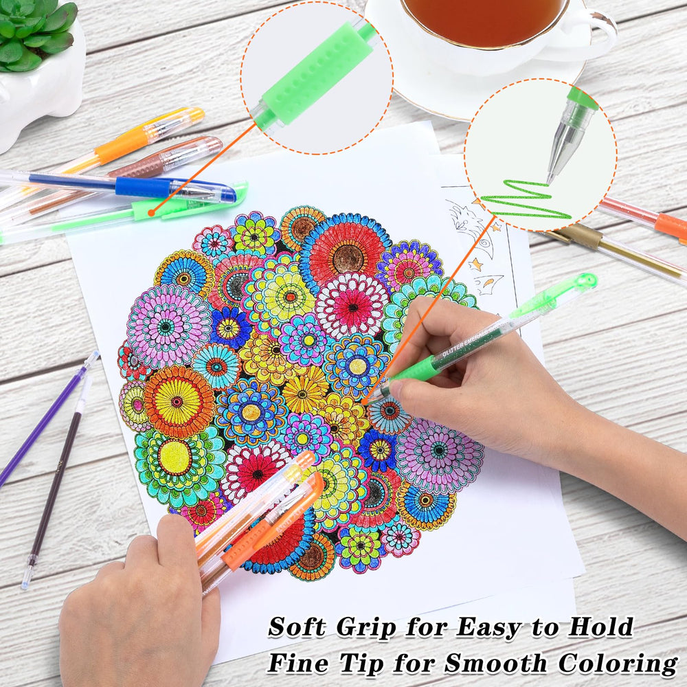 Aen Art premium carrying case open with individual inserts for neat storage