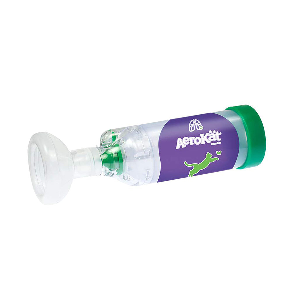 Aerokat front packaging showing spacer and two masks for easy use