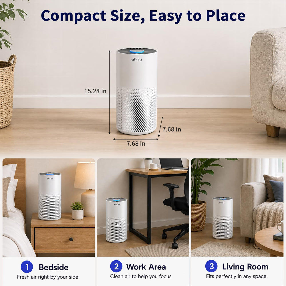 Afloia boxed package with accessories showing ready-to-use setup benefit