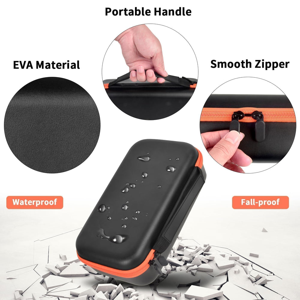 Againmore open case showing groove access for effortless mic removal