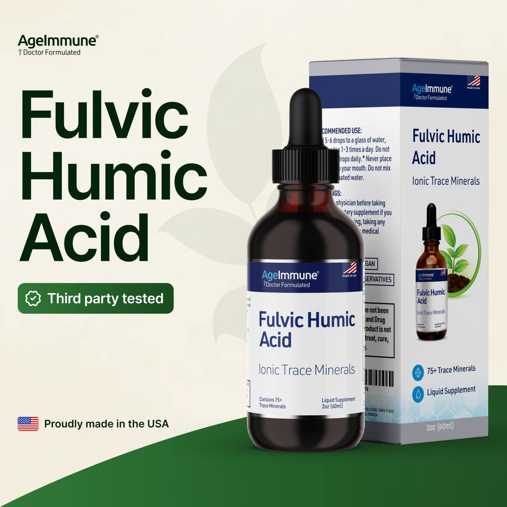 AgeImmune liquid close-up texture highlighting dark mineral drops and full solubility benefit