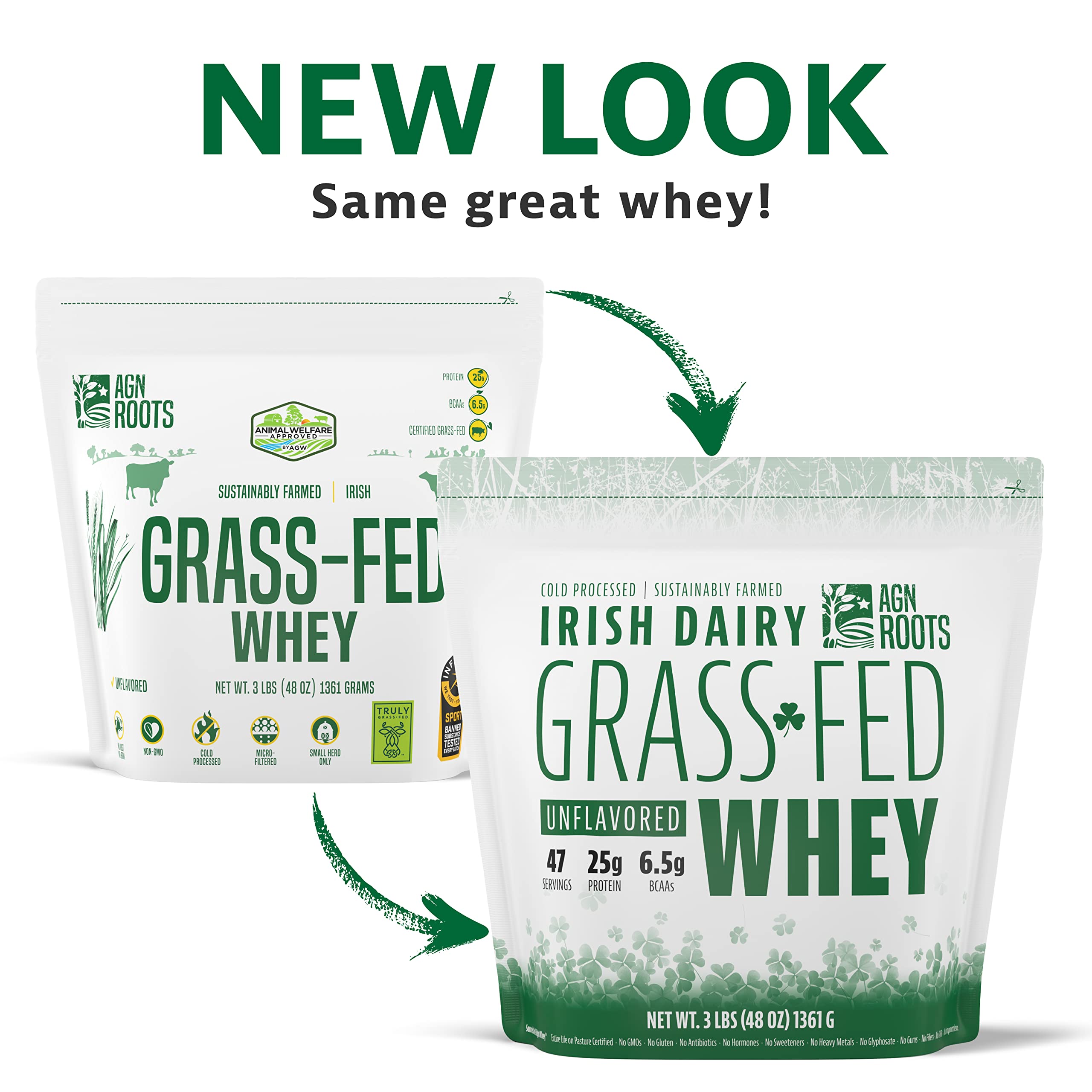 Sealed AGN Roots thermal pouch emphasizing nutrient protection during shipping