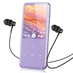 AGPTEK M3 front display showing music UI and quick navigation benefit