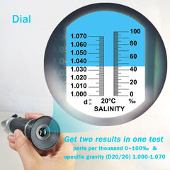 Agriculture Solutions refractometer stored in hard case for safe transport and protection