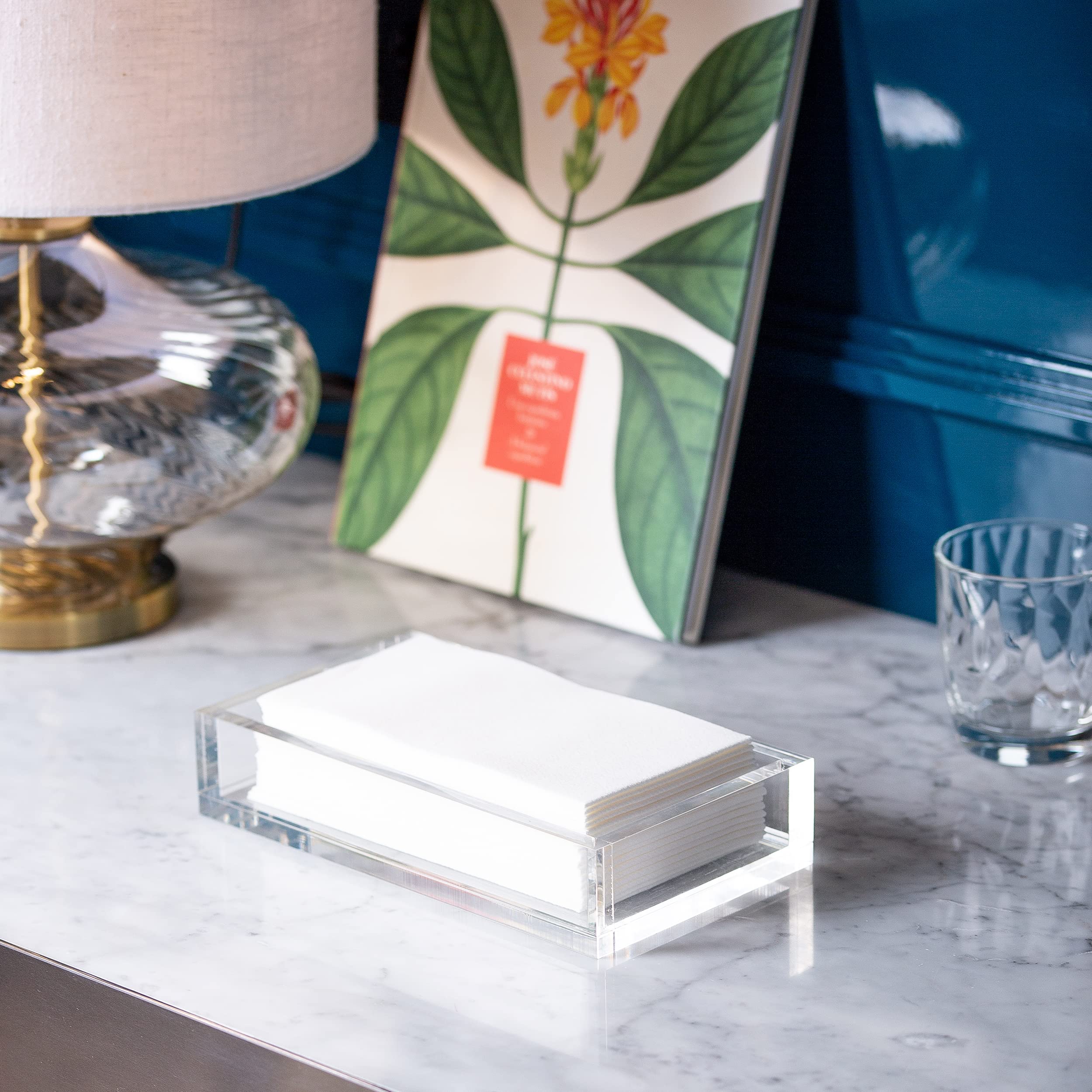 AH AMERICAN HOMESTEAD set at a formal table showing elegant disposable guest towel use