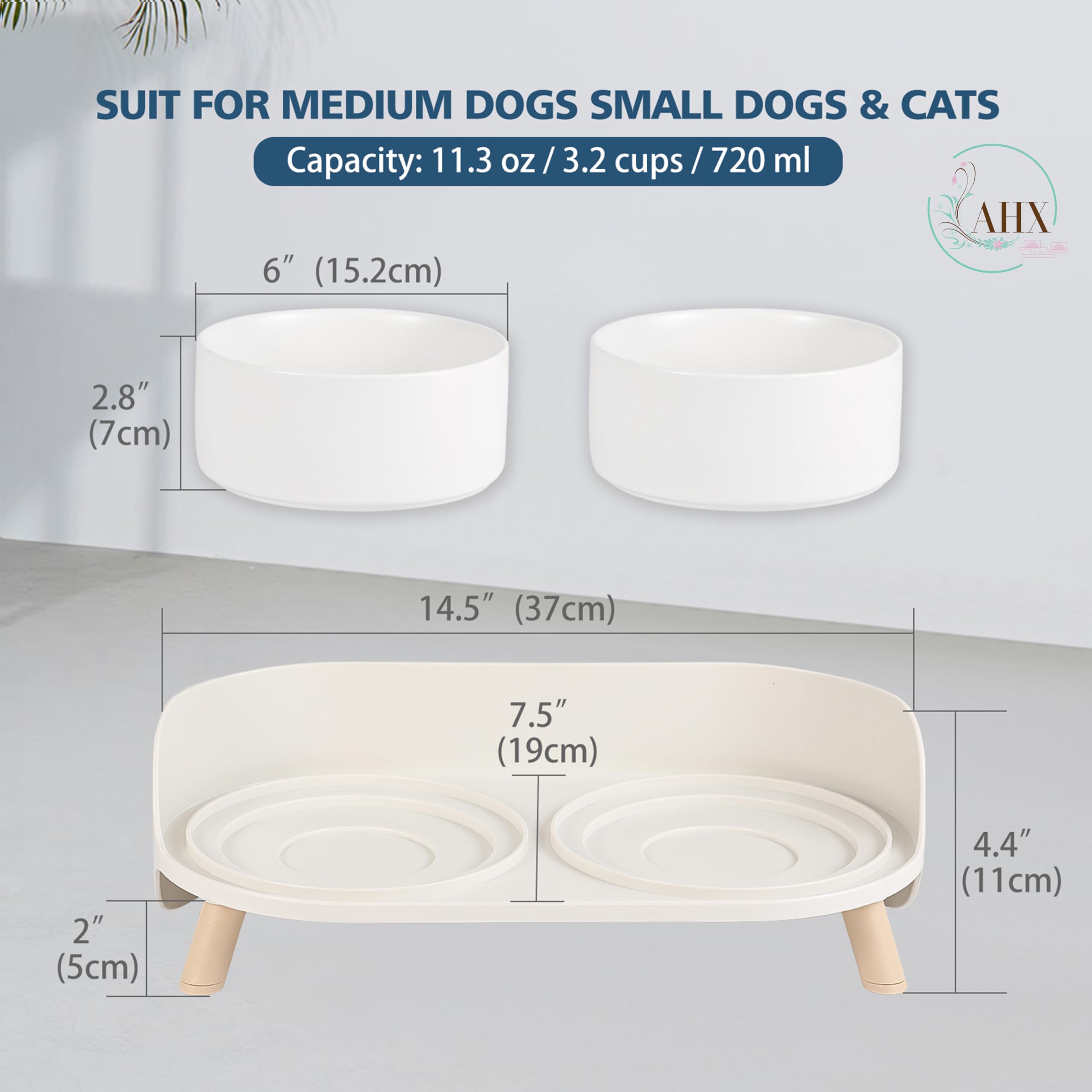 AHX close-up of ceramic bowl texture highlighting lead-free, durable finish for safety