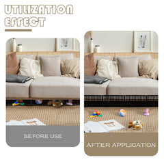 Aifong panel beside ruler showing dimensions for accurate furniture fit