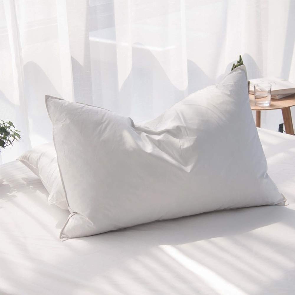 AIKOFUL front view of queen pillow set showing plush hotel-style benefit