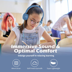 AILIHEN I35 close-up of memory-protein earcup cushioning for comfort