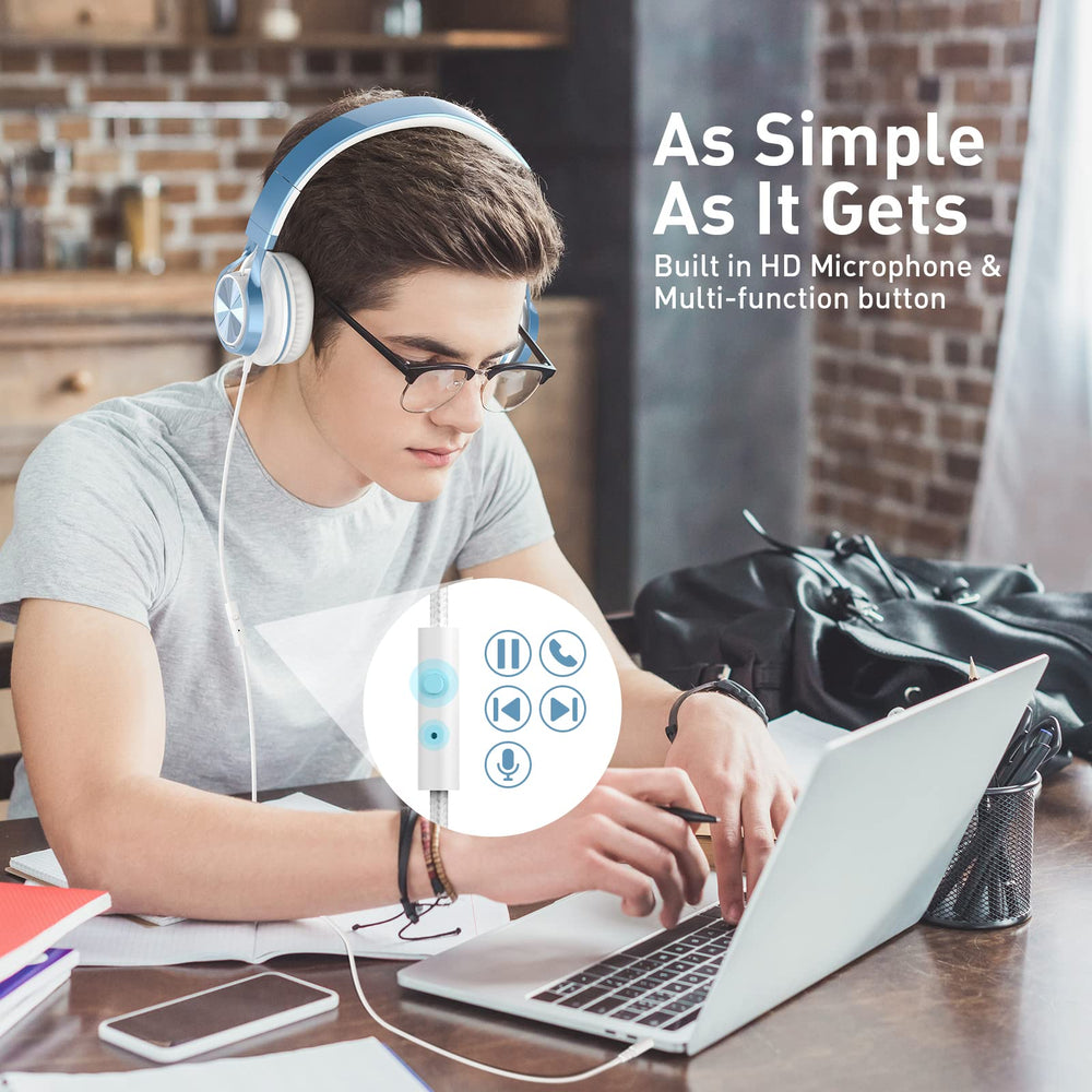 AILIHEN skyblue folded compact for easy storage and travel convenience