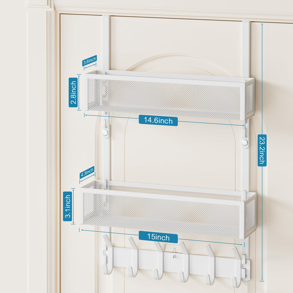 Aimeaihe organizer in an entryway with coats and bags, creates tidy daily drop zone benefit