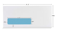 Aimoh interior security tint pattern hiding sensitive text for improved privacy