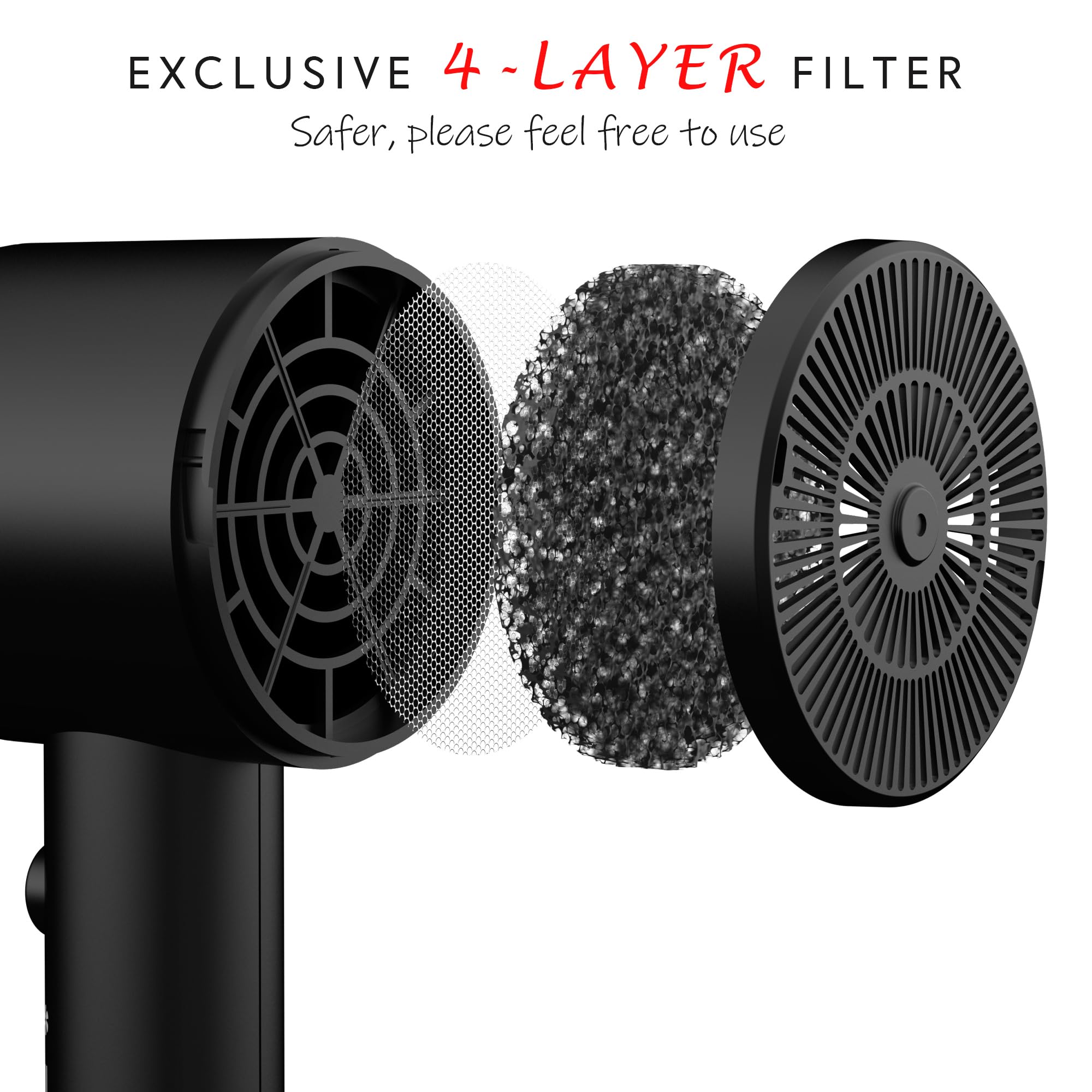 AINA diffuser close-up highlighting prongs and airflow, enhances curl definition