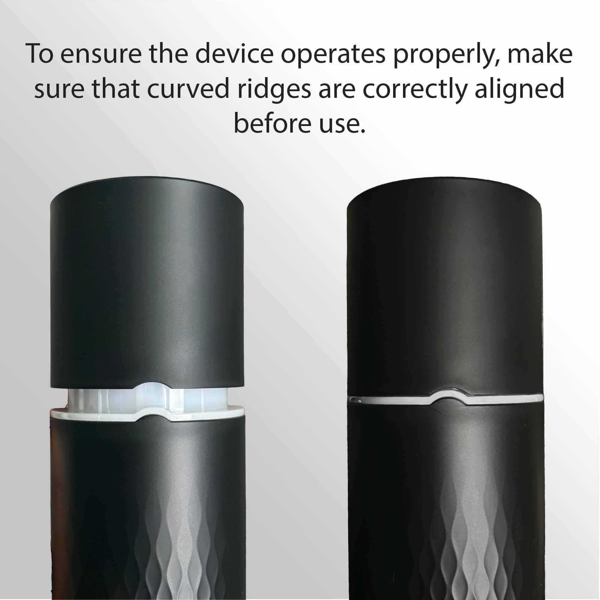Air-Scent diffuser in living room illustrating discreet scent coverage benefit