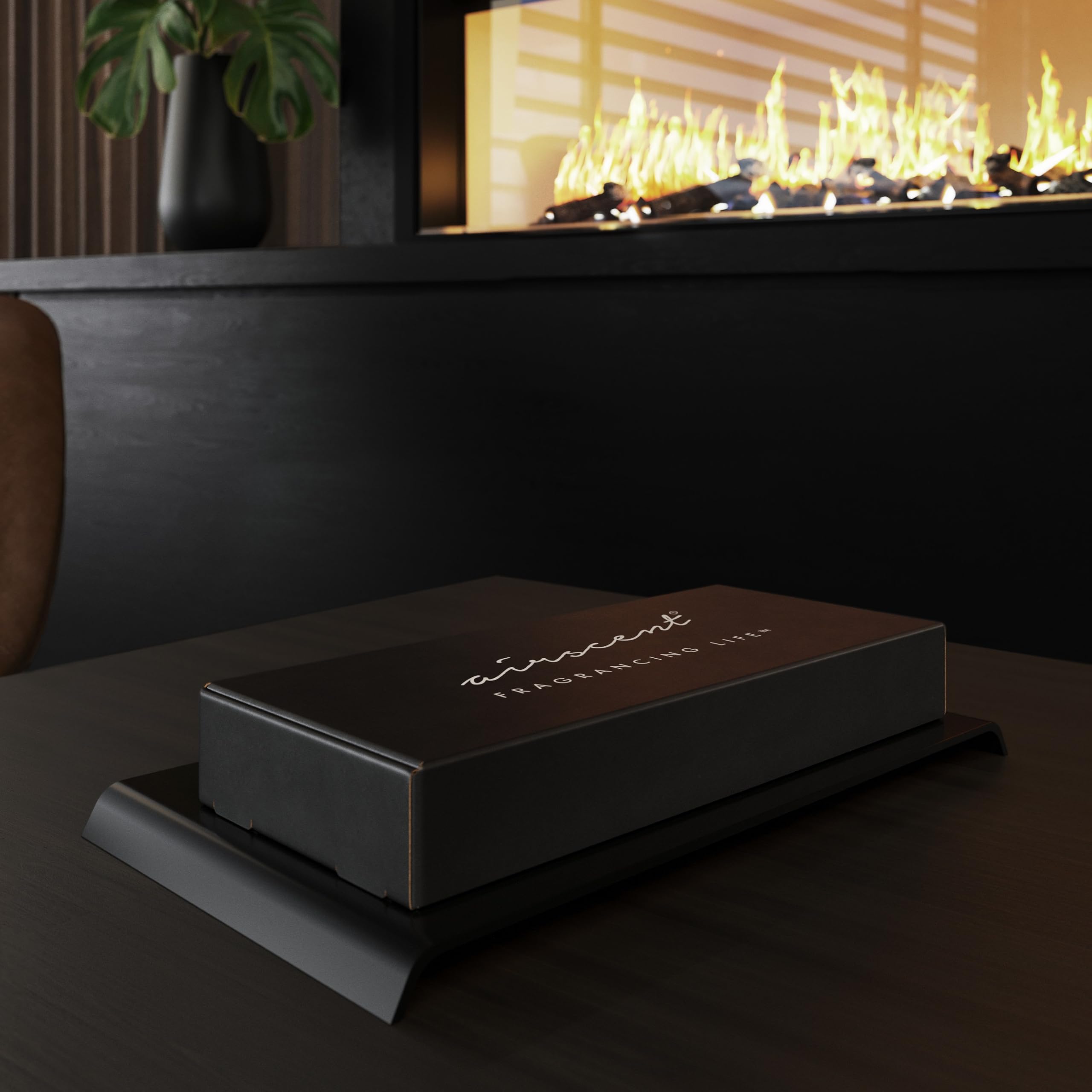 Air-Scent gift box styled on a table to communicate premium gifting appeal