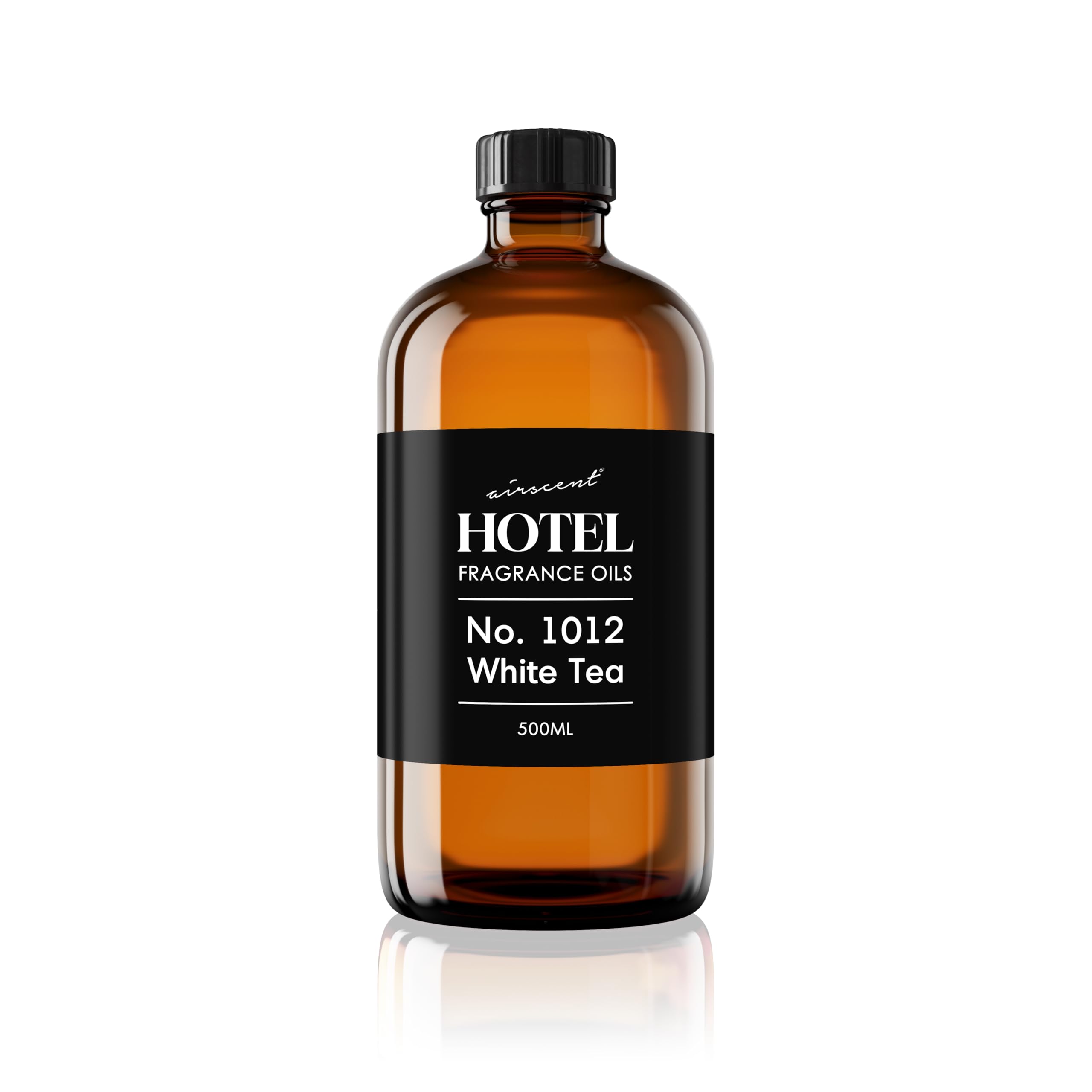 Air-Scent bottle front packaging showing white tea label and professional finish