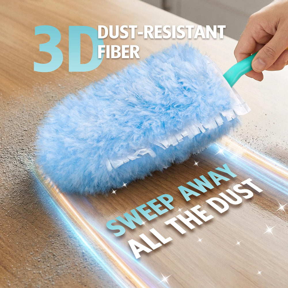 AIR U+ pad fibers detail showing dense microfiber for superior dust capture