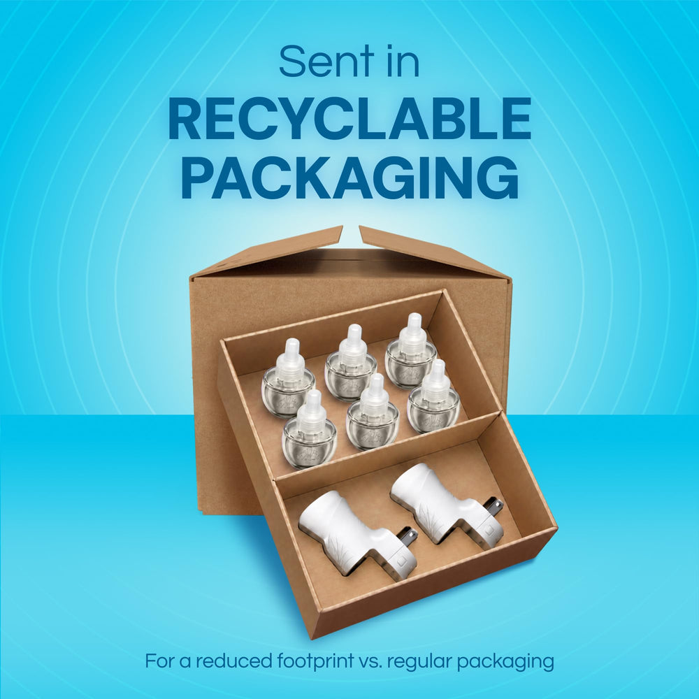 Air Wick in living room setting conveying even room fragrance coverage benefit