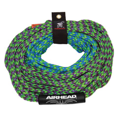 Airhead front packaging showing tow rope and specifications for easy selection