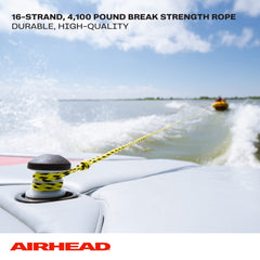 Airhead rope keeper wrapped around line showing tidy storage and quick deployment
